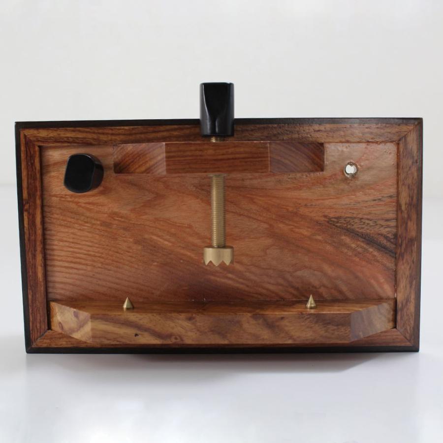 専用出品になります。 へらぶなのダイシン製万力角度チェンジャー付きミニお膳(角木付