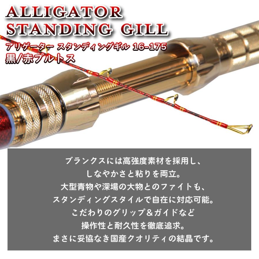 ロッド アリゲーター技研スタンディングソール170改