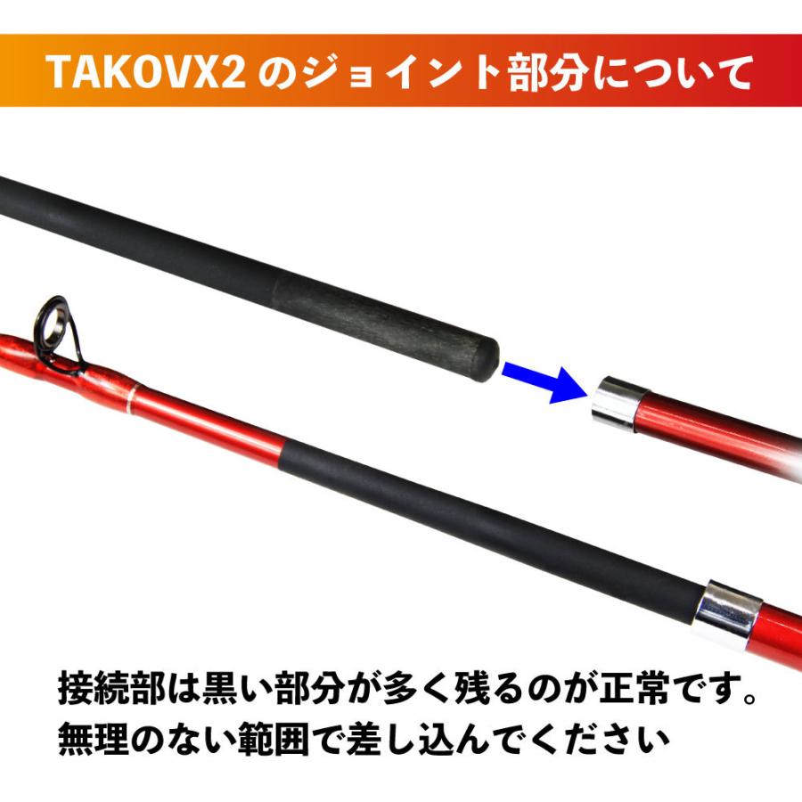 タコ釣り 入門 セット 「タコVX2 210 ＆ タコ専DX TSD4000 PE