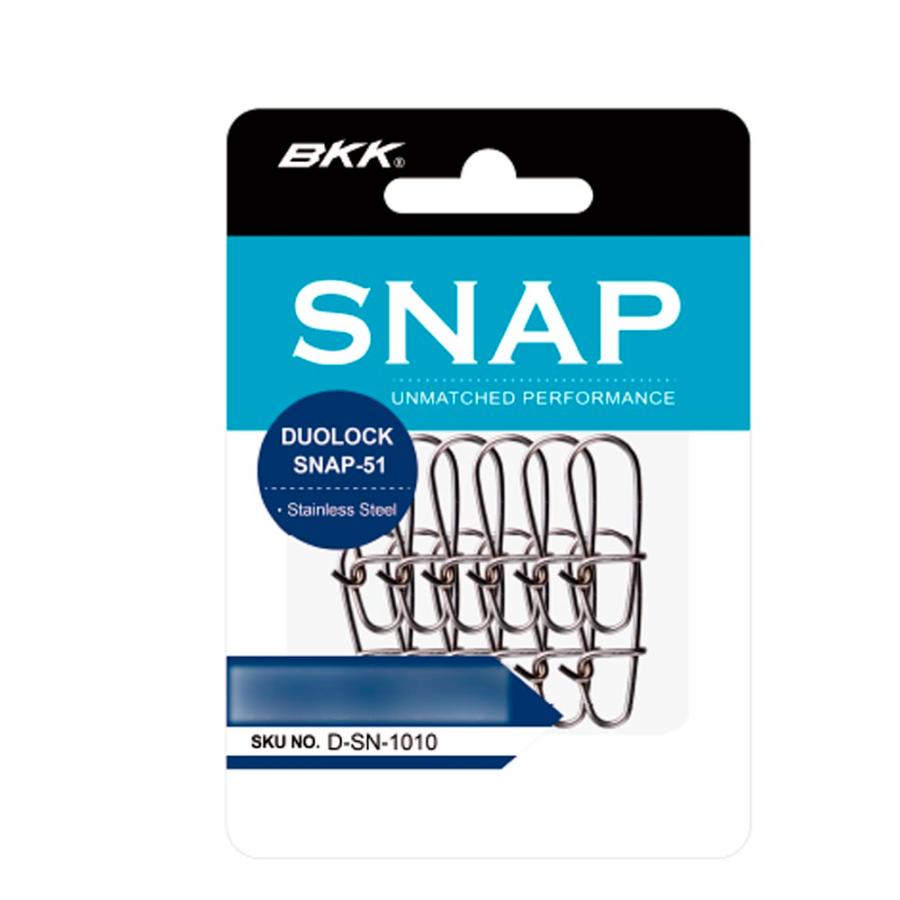 BKK ルアースナップ デュオロック スナップ-51 #2 ステンレス 12個入