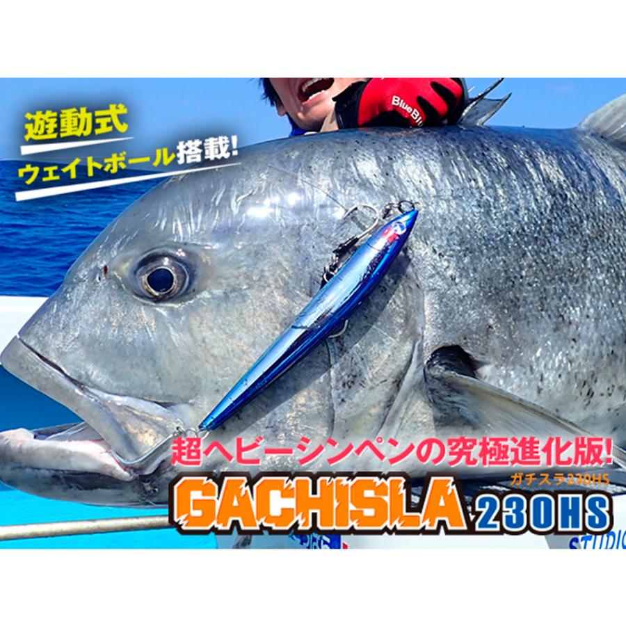 【2Cpost】ブルーブルー GACHISLA 230HS #09 グローグロー(blue-517348)｜ori｜02