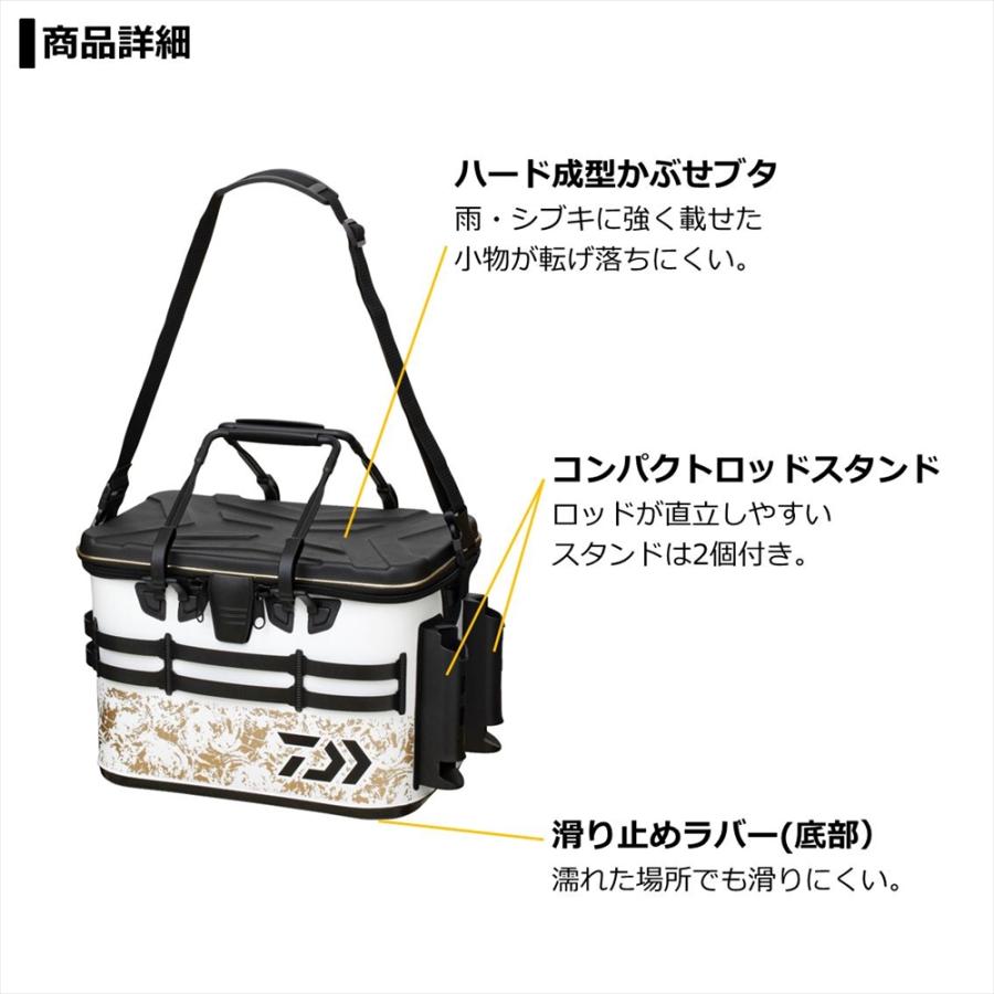 DAIWA（ダイワ） AT タックルバッグD36(B) ブラック/レッド(da-188510 