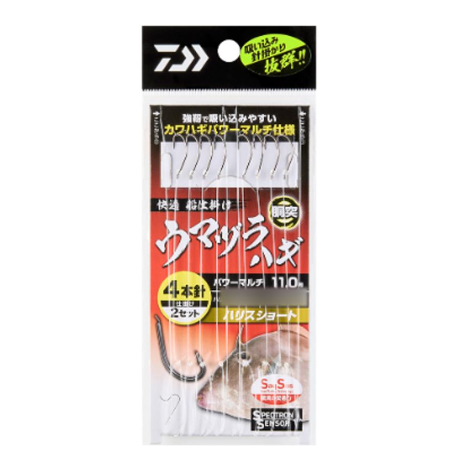 DAIWA（ダイワ） 快適船仕掛け 胴突 ウマヅラハギ4本針2セット 10-4-6