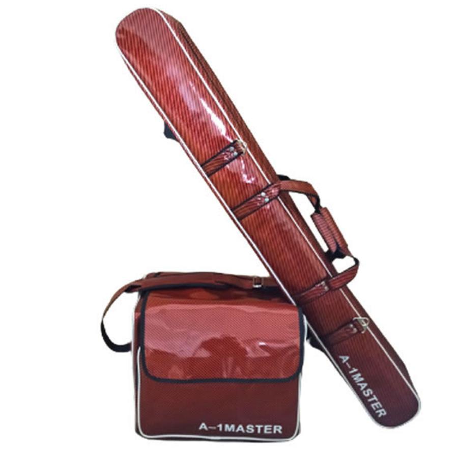 ダイシン A-1 MASTER ヘラバッグ 2層ロッドケースセット レッド ダイシン A-1 MASTER ヘラバッグ 2層ロッドケースセット レッド