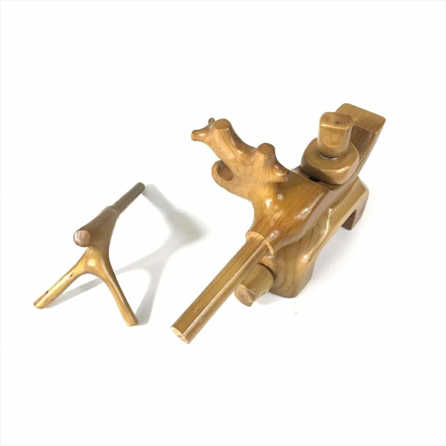 送料無料 ダイシン 一点物 へら 万力 岐山 弓万力 右 小(daishin