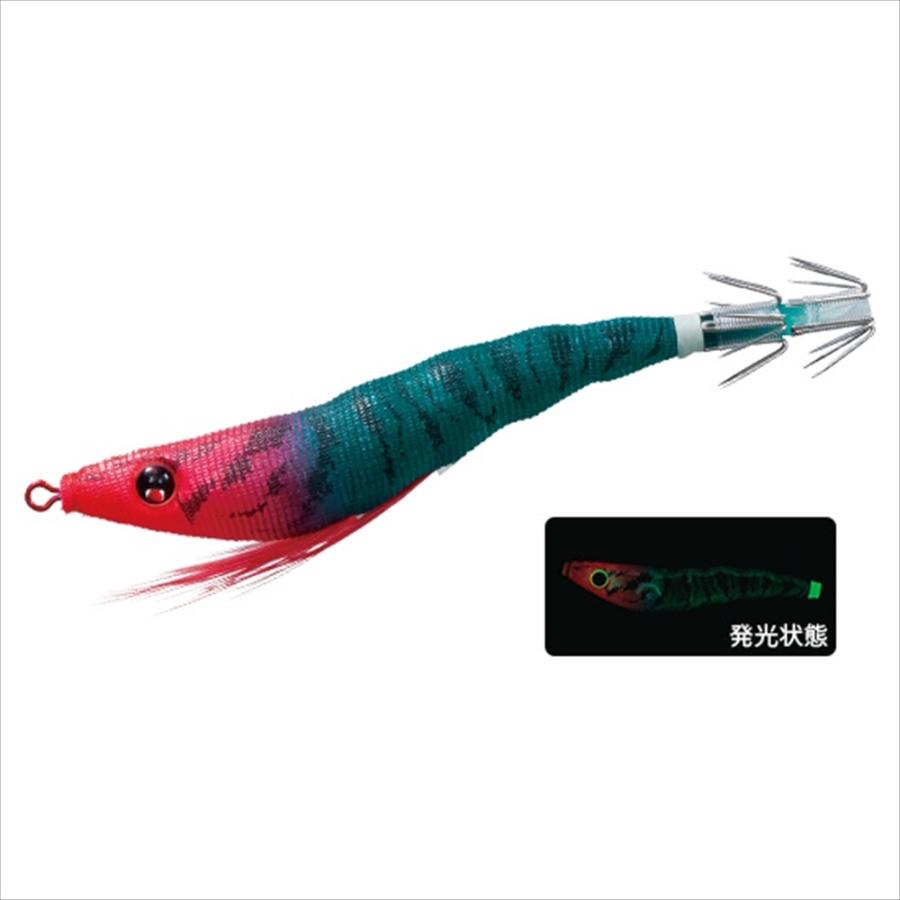 バス用ルアー DUEL（デュエル） イージースリム 布巻 70mm #16 夜光レッドグリーン