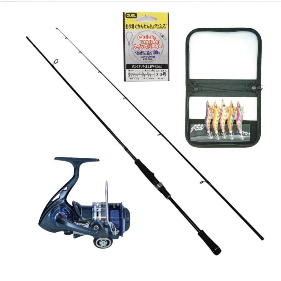 おり釣具 ONSHORE エギングフルセット762ML (egingset-057) : 船竿 沖