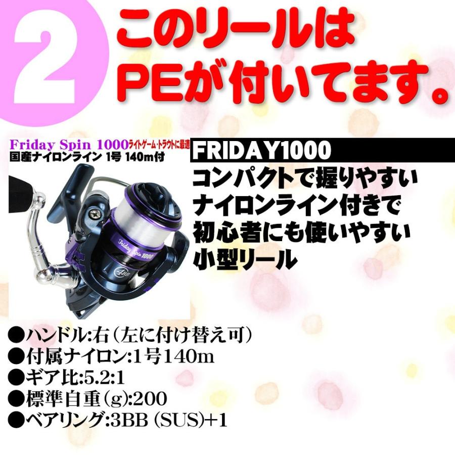 管釣り入門にお勧め フライデーコンパクトトラウト フルセット Fridayset15 Fridayset15 おり釣具 ヤフー店 通販 Yahoo ショッピング