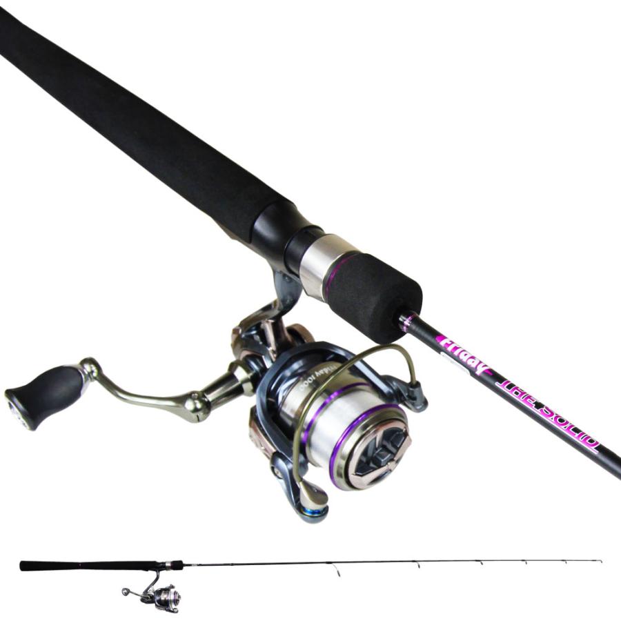 おり釣具 フライデー ザソリッドグラス5ft ＆ フライデー3 1000