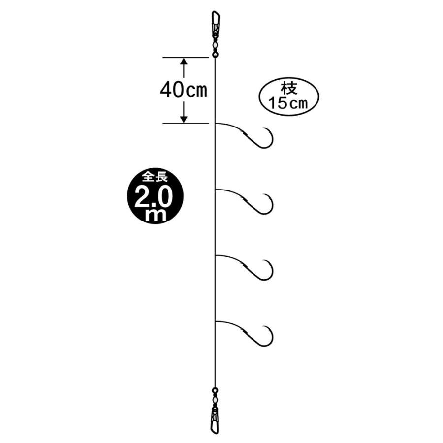 Gamakatsu（がまかつ） 掛りすぎウマヅラハギ仕掛 6-3(gama-459982)[M