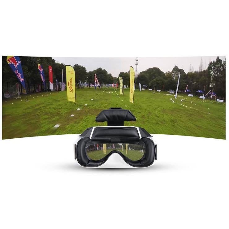 ワルケラ 送料無料 ゴーグル4 FPV メガネ 5インチ 5.8Ghz 40CH