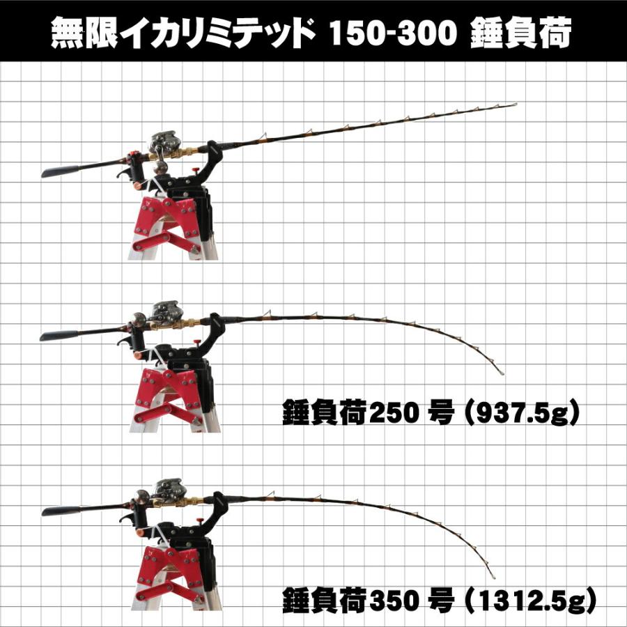Gokuspe 無限ピュア船 イカリミテッド150-300(goku-955986) : 船竿 沖