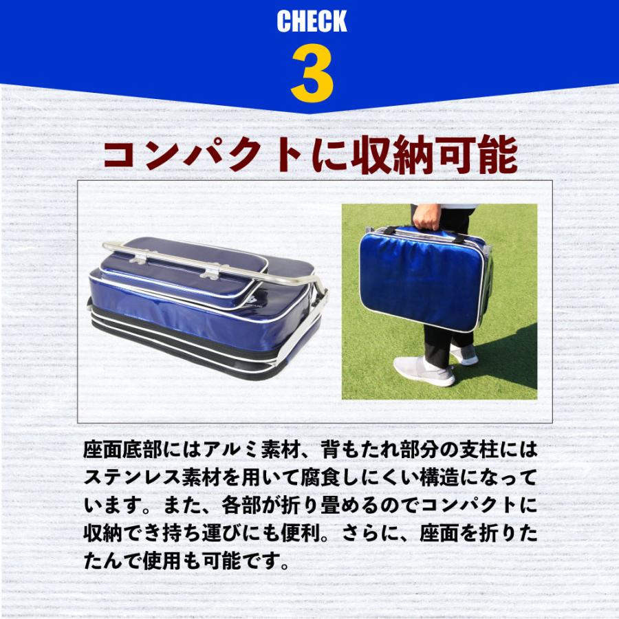 Gokuspe ヘラブナ ＆ ワカサギ釣り に最適！ 氷神(ひかみ) 背もたれ