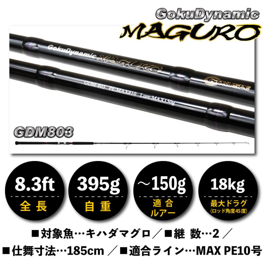 Gokuspe 送料無料 大型キハダ完全対応のマグロキャスティング Gokuspe 送料無料 大型キハダ完全対応のマグロキャスティング