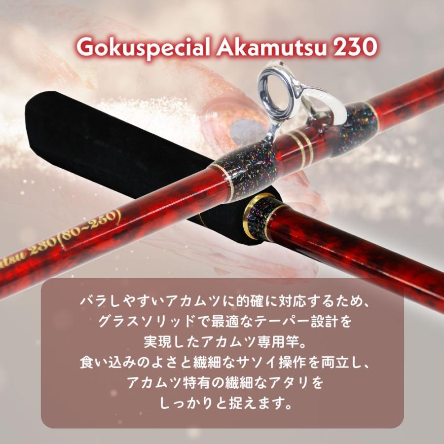 Gokuspe ゴクスペ 船竿 ゴクスペシャル アカムツ 230(goku-961710