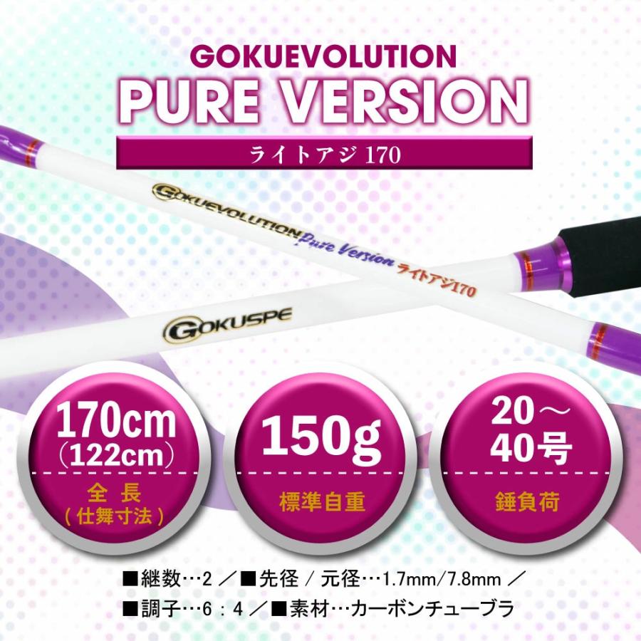 Gokuspe ゴクスペ ゴクエボリューション ピュアバージョン ライトアジ
