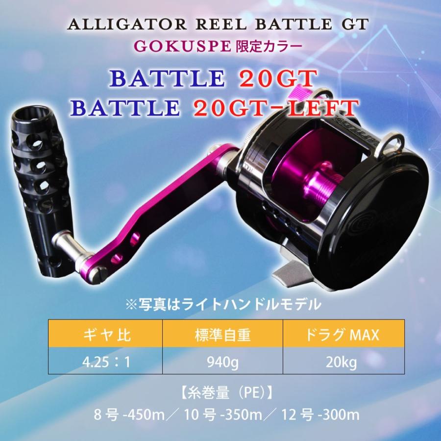 アリゲーター×ゴクスペ 限定カラー バトル20GT 右ハンドル／左ハンドル