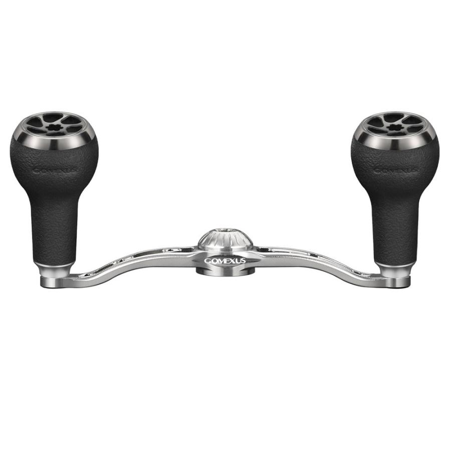 GOMEXUS ダブルハンドル TPEノブ付き 100mm(取付部7×4mm)シマノ用
