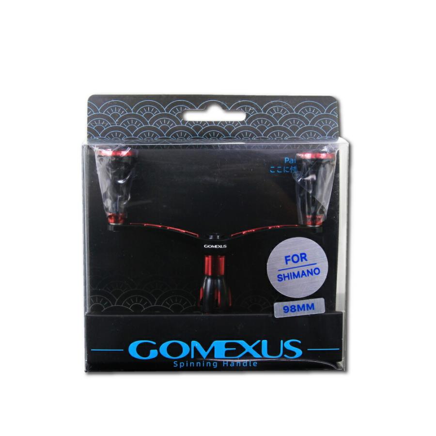 GOMEXUS セフィア用ハンドル ねじ込み式 チタンノブ付き 98ｍｍ MDY-T20(セフィア用)(gome-mys98t20bkrd2)｜ori｜05