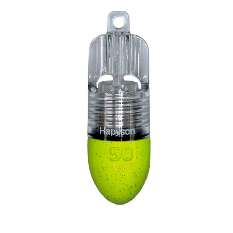 Hapyson ハピソン YF-8950-Y LED シンカー 蛍光イエロー(Y) 50号