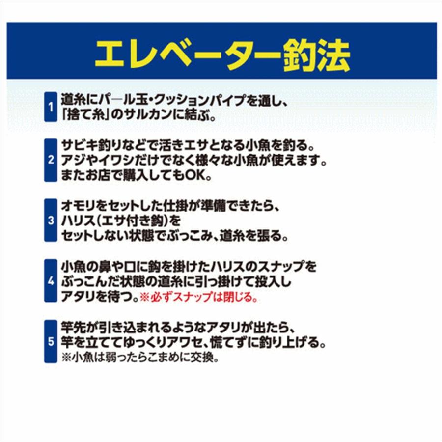 Hayabusa ハヤブサ HD303 堤防エレベーター仕掛 沈めオモリ替え