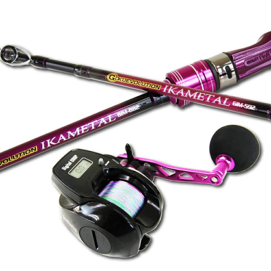 カウンター付リール　タイラバ　イカメタル 船の餌釣りはもちろん、最近ではイカメタル、バチコン、タチウオ