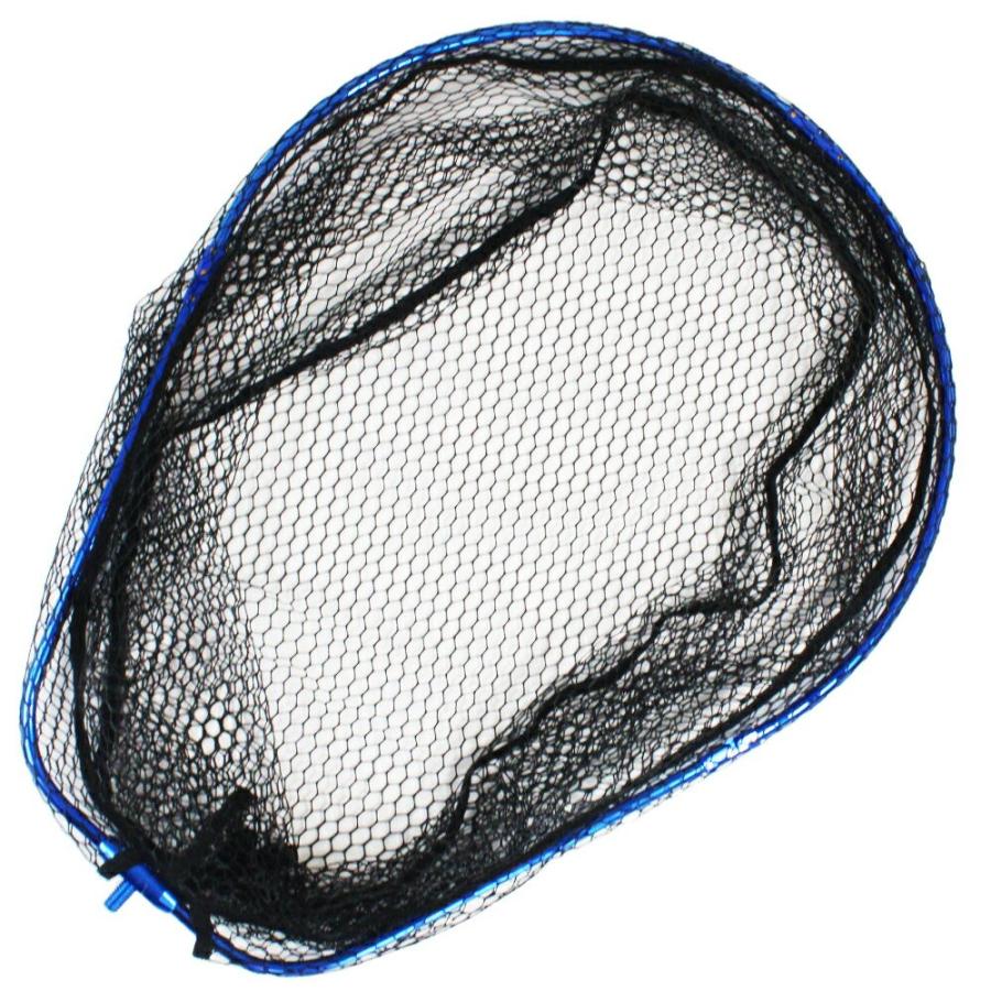 おり釣具 小継 タモ 折りたたみ 網L 2点セット BLUE LARCAL550