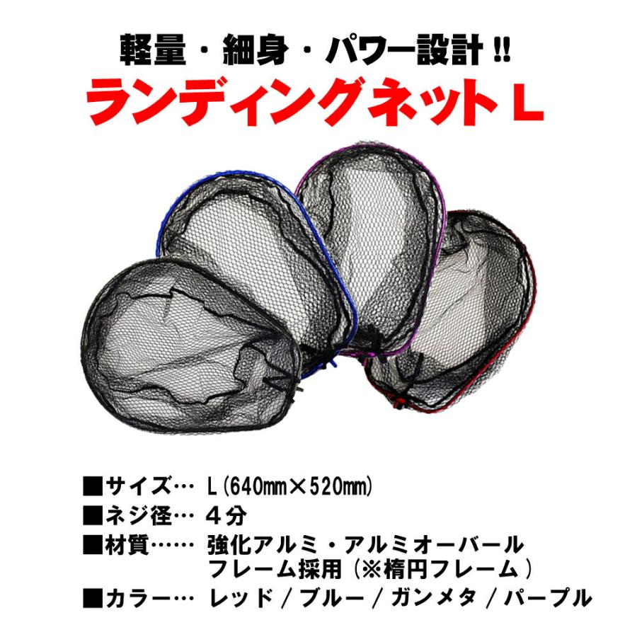 おり釣具 ショアソルト専用ランディングセット！BLACK LARCAL 550+