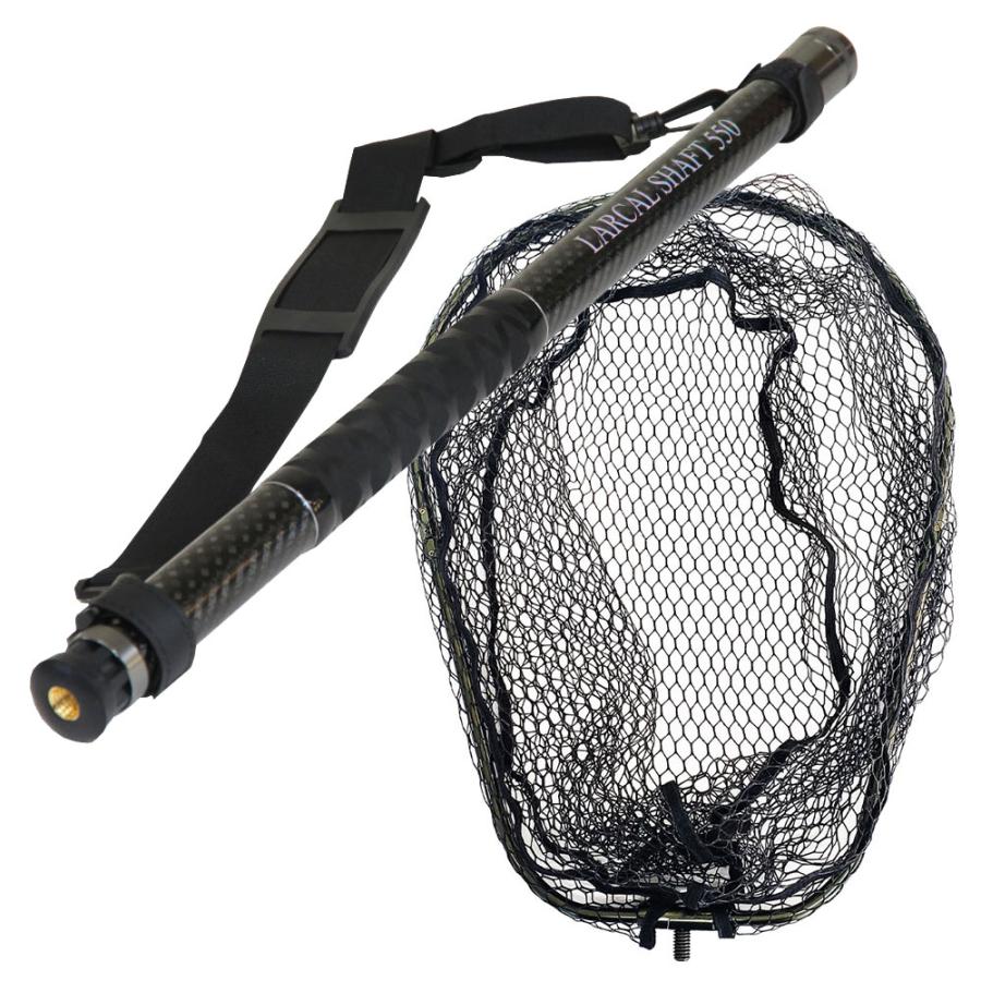 おり釣具 カーボン ランディング セット 折りたたみネット M 全長6m
