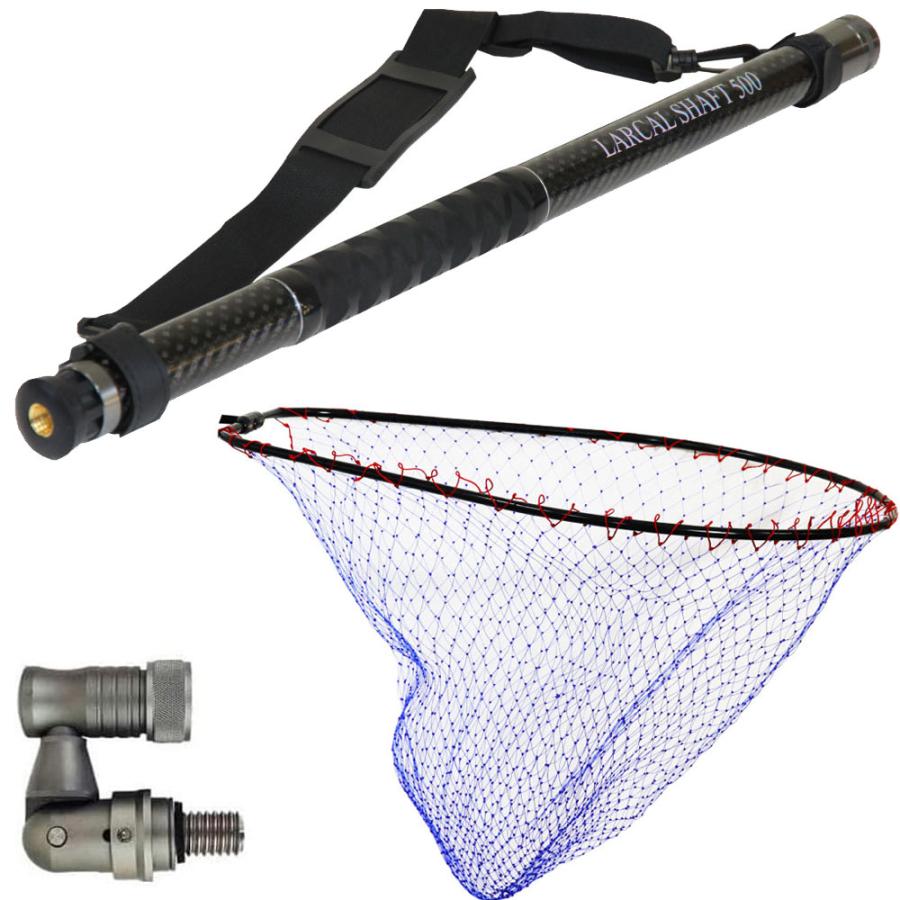 てて おり釣具 カーボン玉の柄 ラーカルシャフト 5m ナイロン ランディング