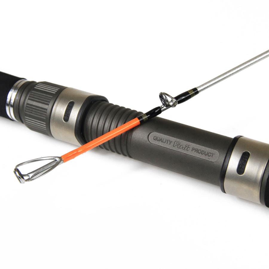 グラスロッド 胴突 カーボン製 船竿 金属製ガイド付き240M