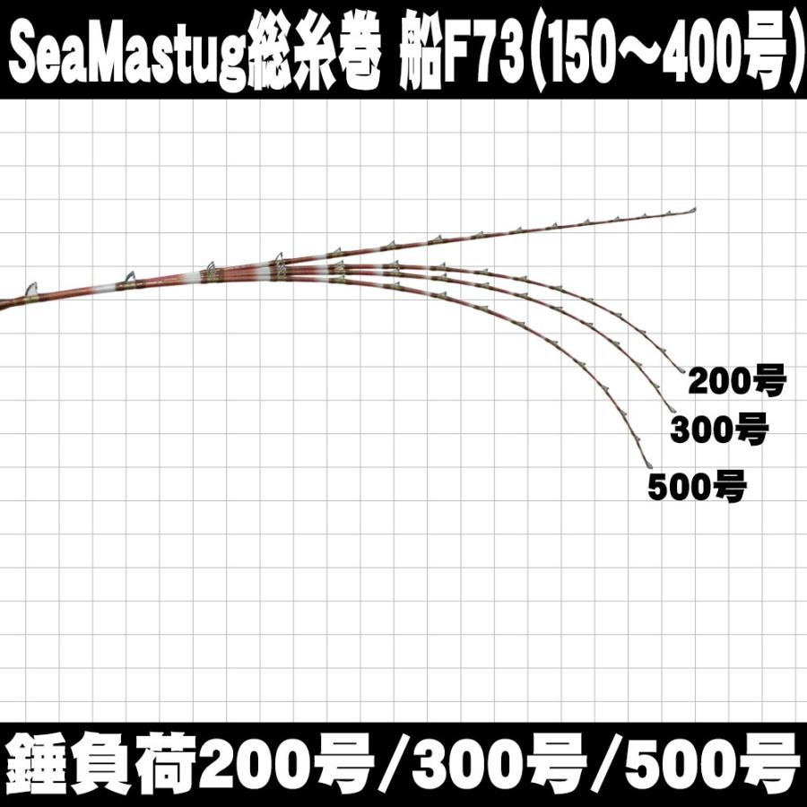 深海 総糸巻船竿 シーマスタッグ 船 F 73 230 HH(150-400号) (ori-230f73-954125)｜ori｜07