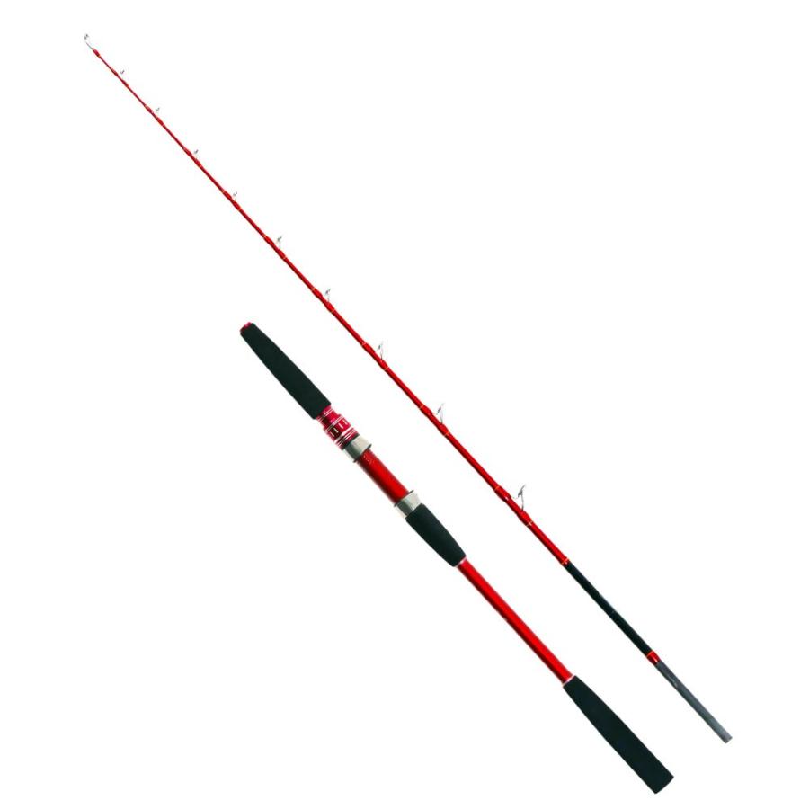 おり釣具 グラスソリッド船イカ竿 シーマスタッグ イカ直結GS 160-150