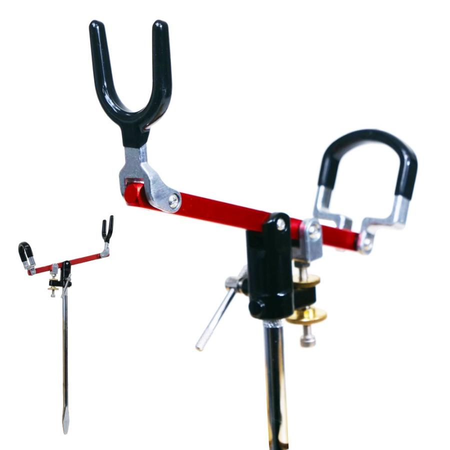 おり釣具 ぶっこみ釣りにお勧め ステンピトン竿受け 30cm(ori-784986