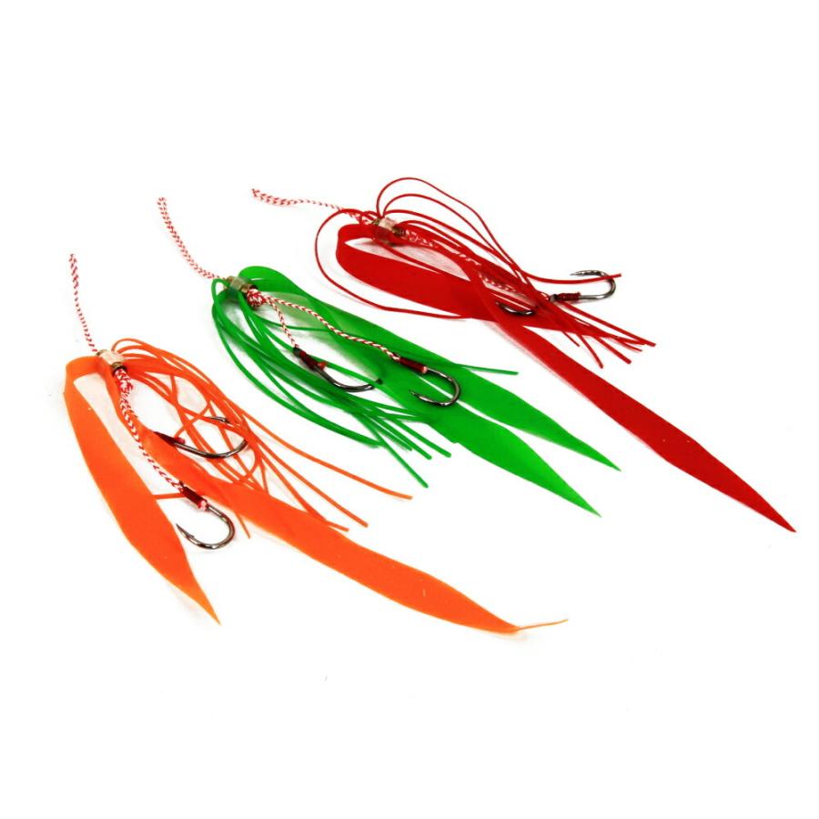 おり釣具 コスパ最強タイラバ3色セット！フライデータイラバ60g 3色