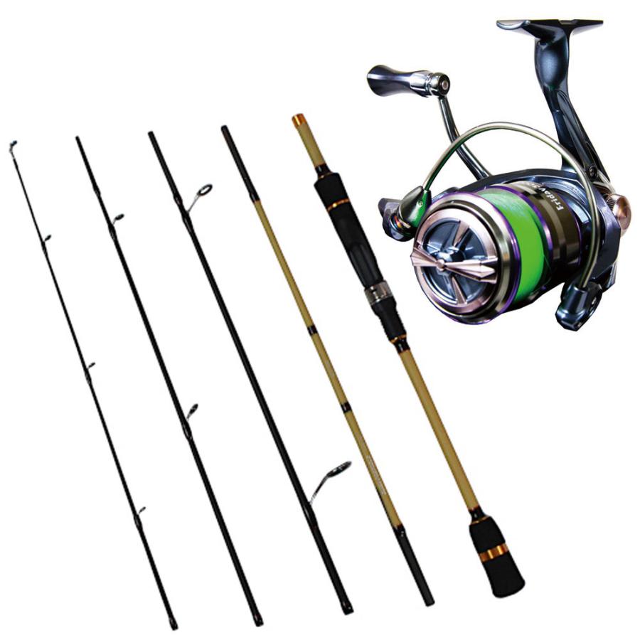 新品　シーバスロッド　リール　セット　solfiesta sportline シーバスセット シーバスロッド 9.0ft or 8.6ftor 7.6ft
