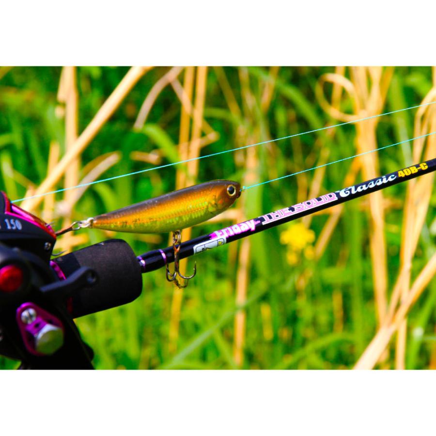 Gokuspe フルグラスソリッドベイトキャスティングロッド FRIDAY  