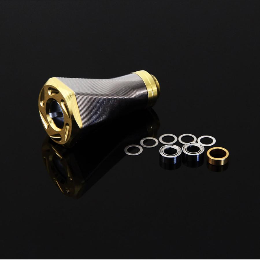 ウッドノブ ハンドルノブ 黄金樟 丸型 リールカスタムパーツ ダイワS