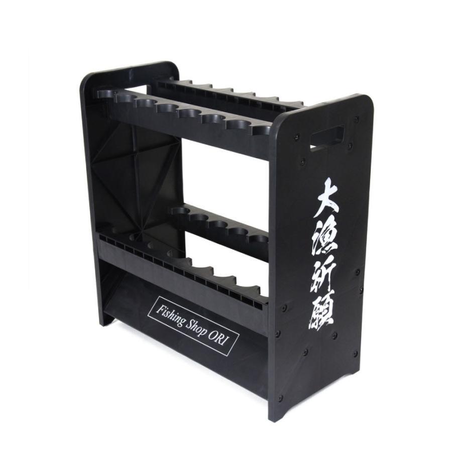 おり釣具 オリジナル デザインロッドスタンド 竿立て 16本用(ori-rs) | おり釣具 | 02