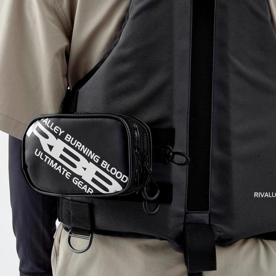 送料無料 リバレイ RBB ロックショアシューティングベスト2 BLK
