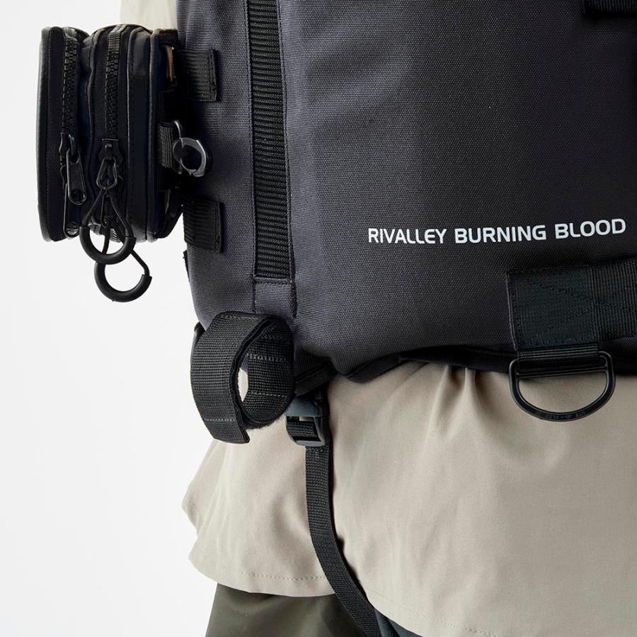 送料無料 リバレイ RBB ロックショアシューティングベスト2 BLK