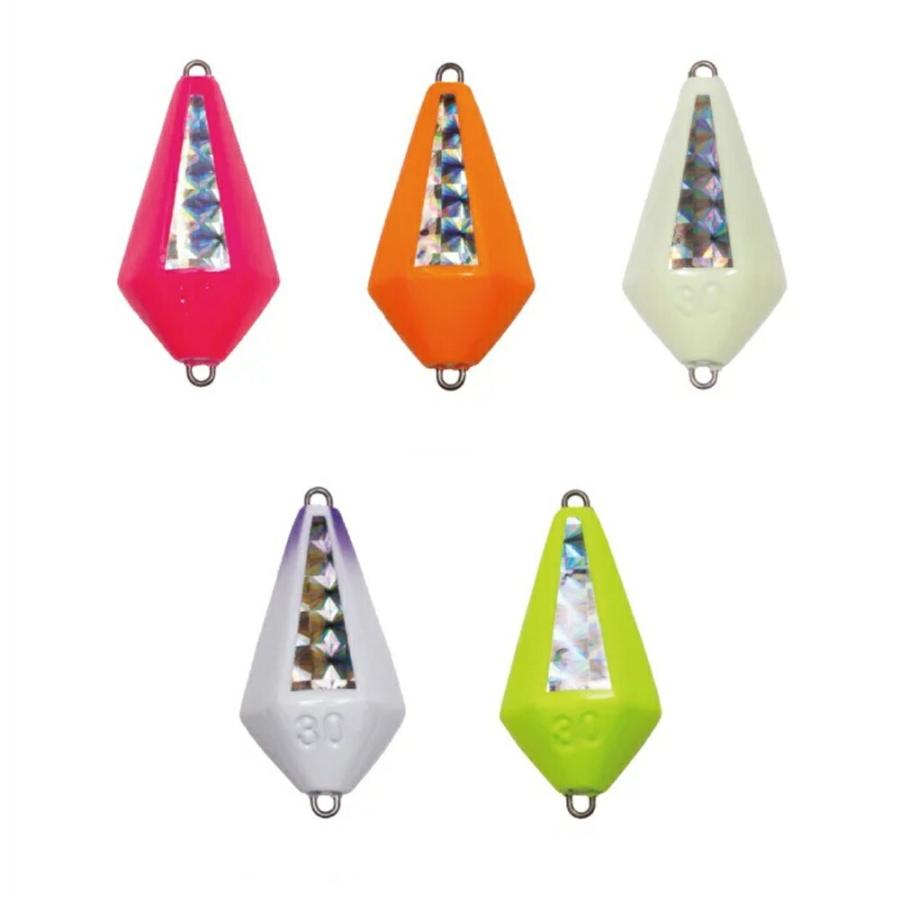 ササメ アスリート 六面カワハギシンカー 30号 #186 フルパープルグロー (sasame-323948)