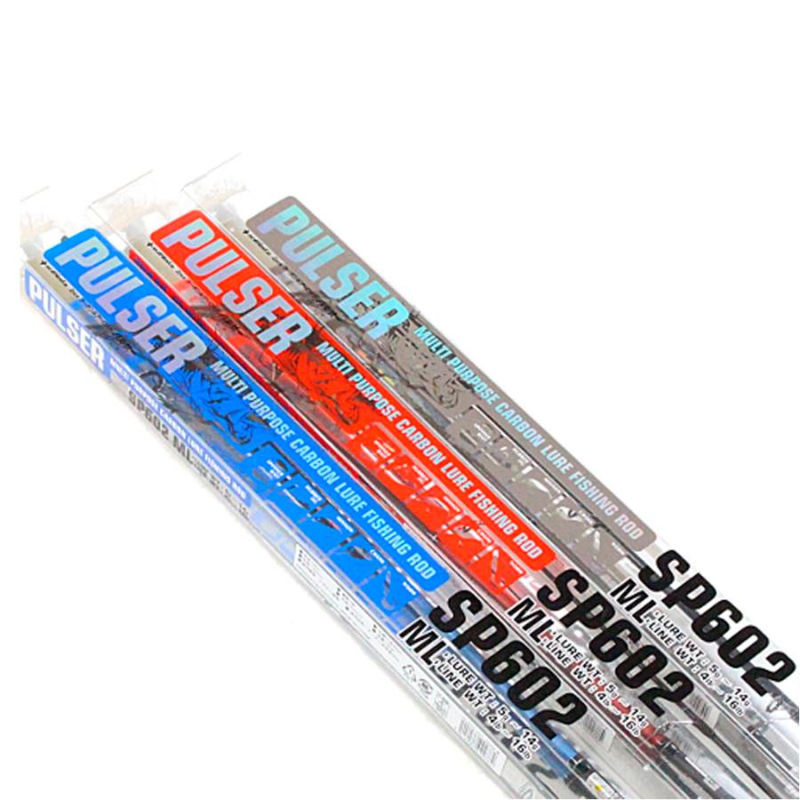 solfiesta カーボンバスロッド パルサー SP602ML ガンメタル