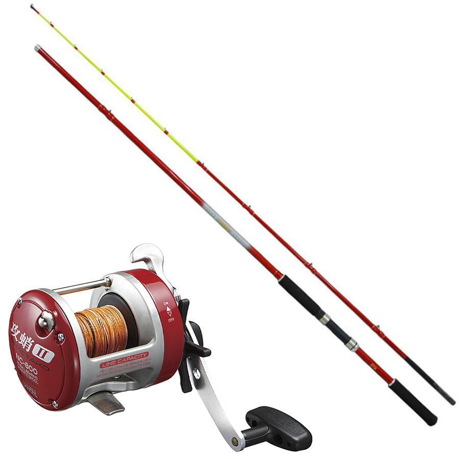 おり釣具 船タコ・堤防タコ釣り入門 ロッド＆リールセット タコVX2