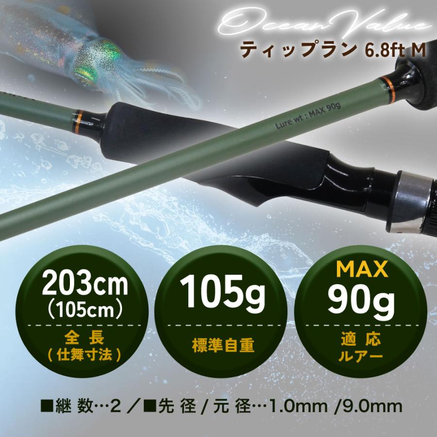 7点全部セット！！他にも写真あります！ おり釣具 ティップランエギング フルセット [ロッド＆リール＆リーダー