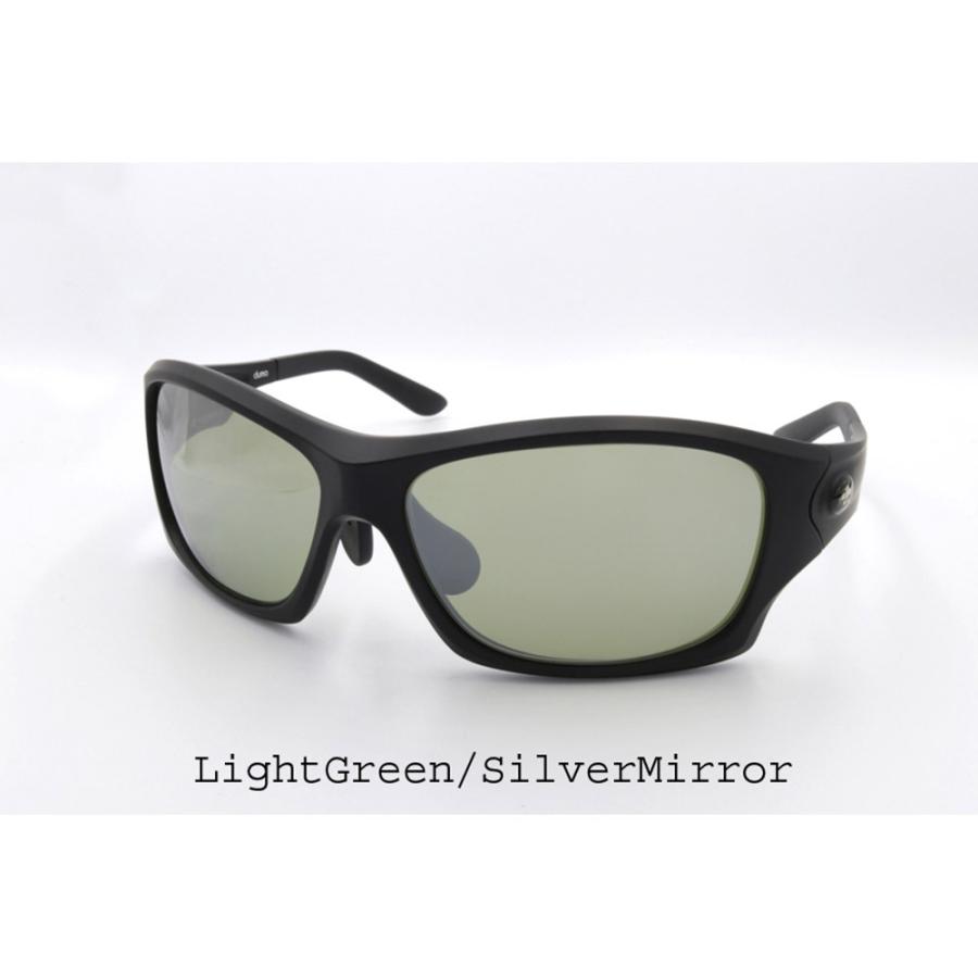 トライノ ドゥーマ マットブラックスモーク 偏光サングラス TORHINO(トライノ) duma(ドゥーマ) マットブラック/ライトグリーン