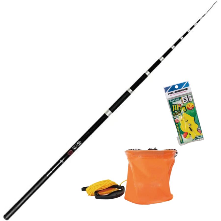 おり釣具 川釣りセット3.6m (turiset-032 : 船竿 沖釣り 船釣り おり 