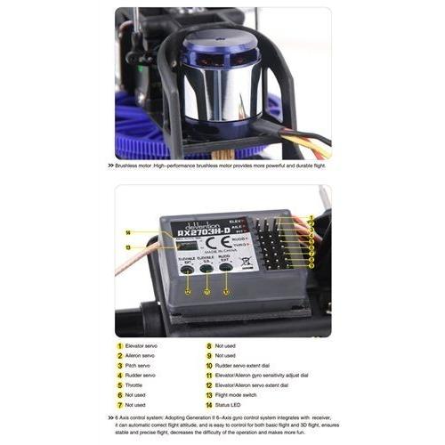 ラジコン ヘリ 電波法認証済/日本語説明書付 WALKERA ワルケラ V450D03+DEVO7 バーレス フルセット 【6軸 ジャイロ 仕様】 RTF (V450D03)｜ori｜04