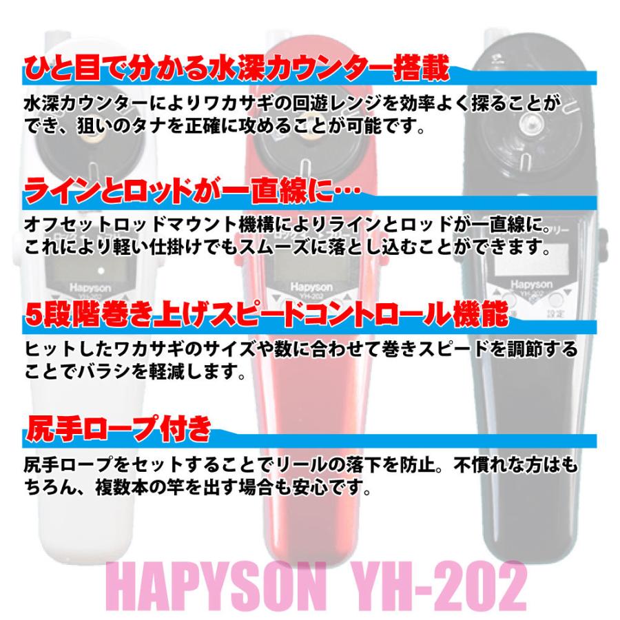 フライデー ワカサギ替え穂先 21cm 1本 ＆ ハピソン 電動リール 2点