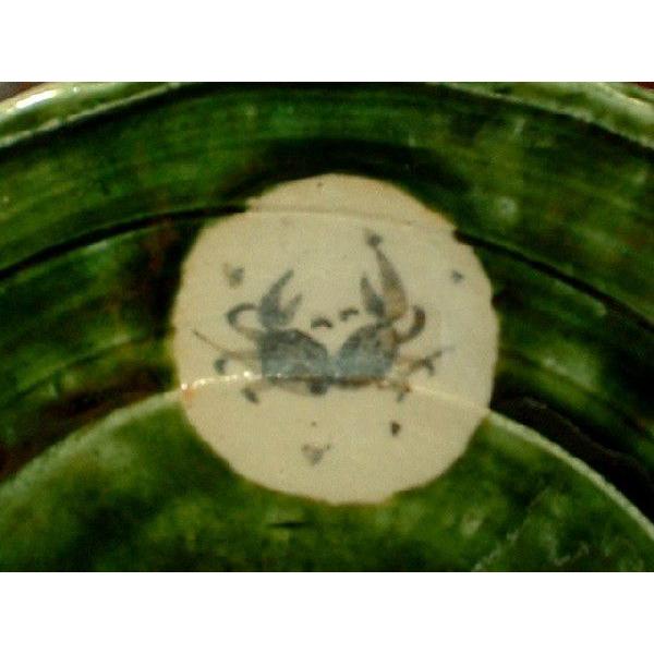 楕円皿 総織部 間取り (1客) 玉山窯 玉置保夫 (監修) G-02 : 織部の器